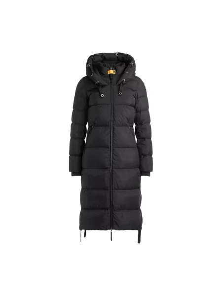 Długa parka Parajumpers z kapturem czarna