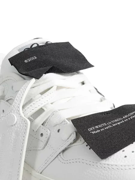 Fűzős csipkés sneaker Off-white fehér