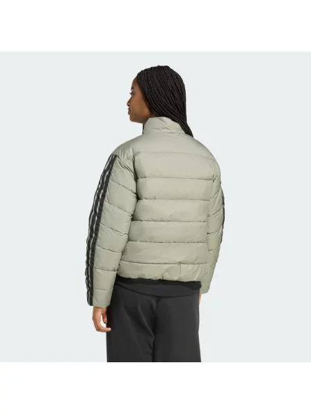Pruhovaná péřová bunda Adidas