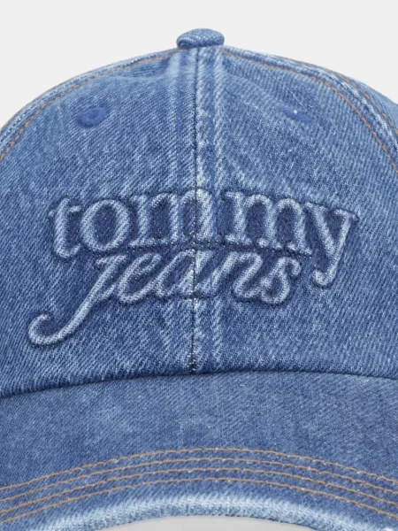 Tommy Jeans czapka z daszkiem niebieska