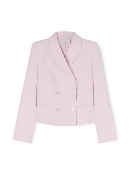 Marynarka Motivi z krepy różowa