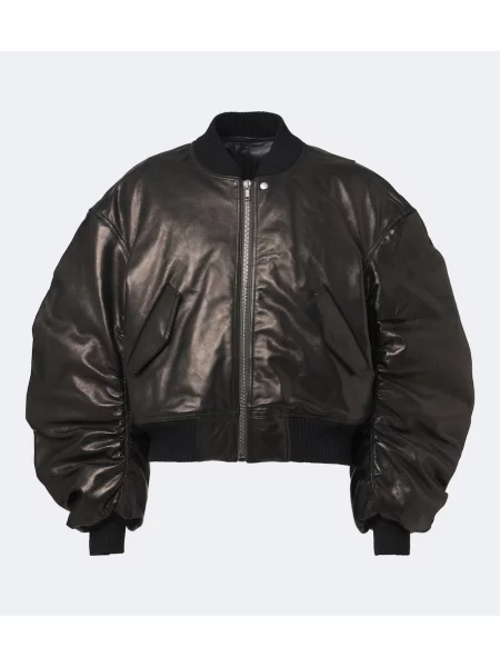 Geanta de piele Rick Owens negru