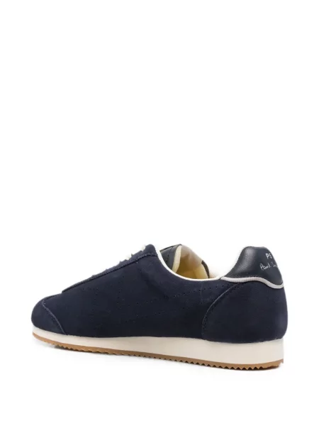 Sneakerși Ps Paul Smith din piele de căprioară albastru