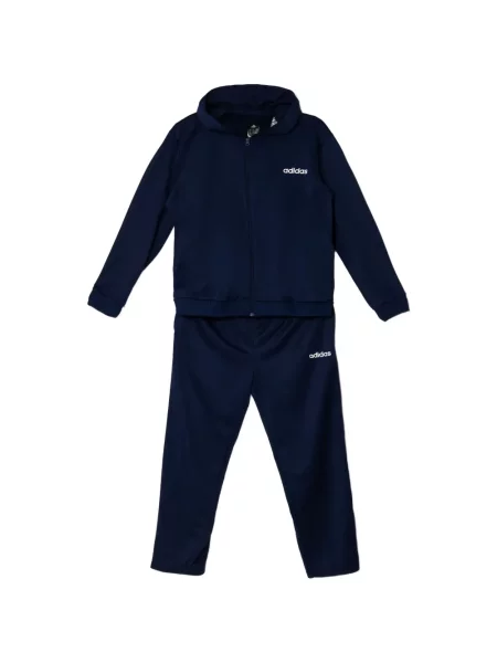Pantaloni Adidas cu dungi alergare cu broderie albastru