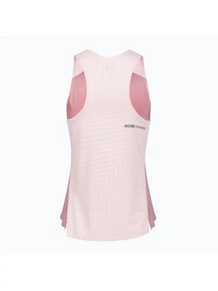Koszulka do biegania Mizuno Tech Light Singlet różowa