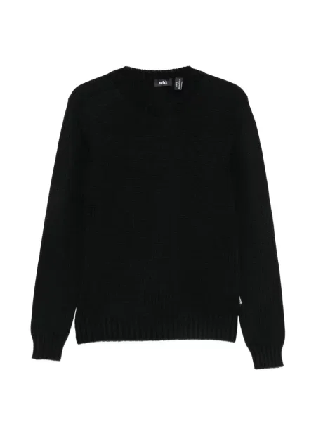Pulover Add cu decolteu rotund negru