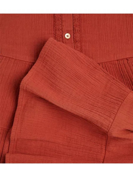 Φόρεμα Scotch & Soda καφέ