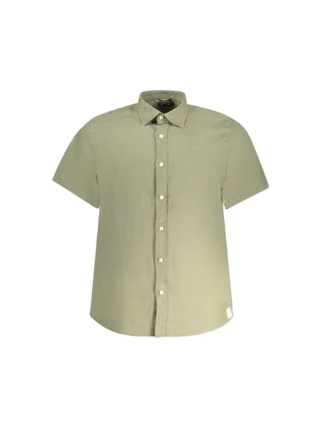 Lniana koszula North Sails zielona