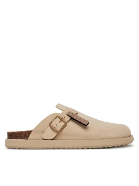 Шлепанцы D.franklin бежевые