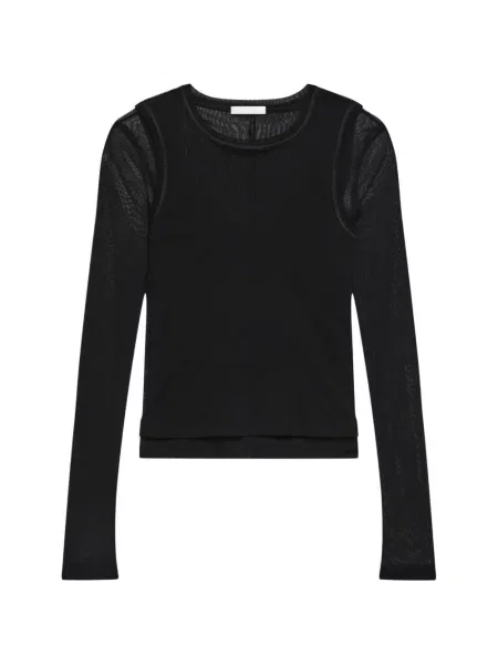 Tricou Helmut Lang plasă negru