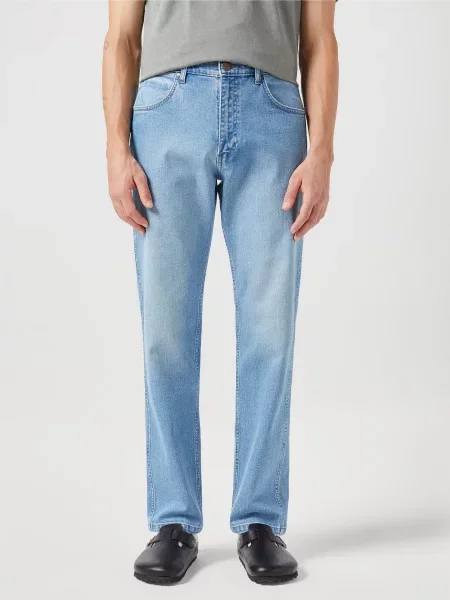 Wrangler Прямі джинси блакитний