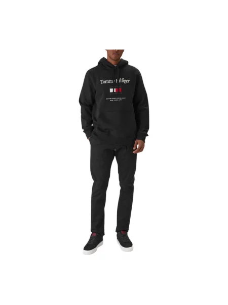Tommy Hilfiger Hanorac Flex negru