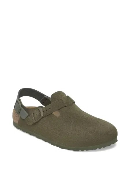 Saboți Birkenstock verde
