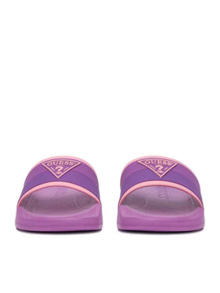 Šlepetės Guess violetinė