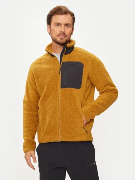 Pulover Helly Hansen iz flisa rumena