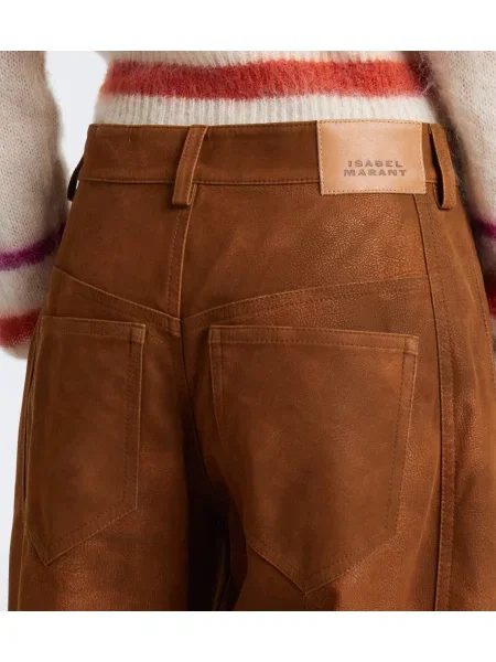 Pantaloni Marant Etoile maro