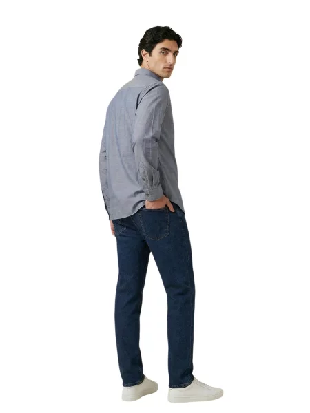 Риза Armani синьо