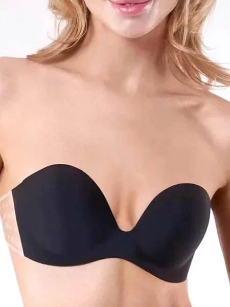 Бюстгальтер-невидимка push-up BIUSTONOSZ_JULIMEX_WINGS_BRA чорний