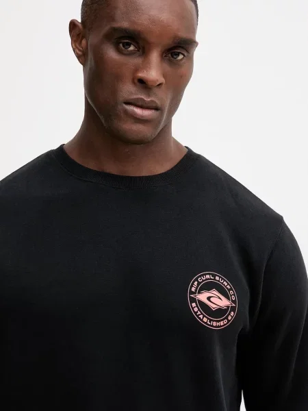 Свитер Rip Curl с принтом черный