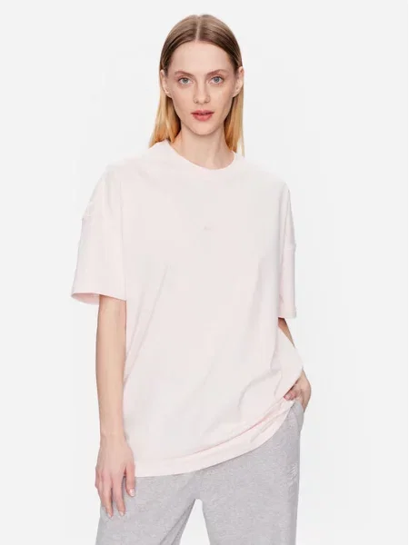 New Balance T-Shirt Athletics Nature różowy