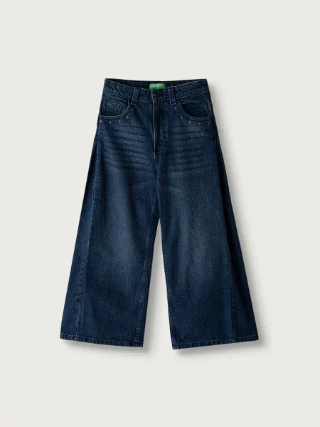 Детские широкие джинсы United Colors Of Benetton