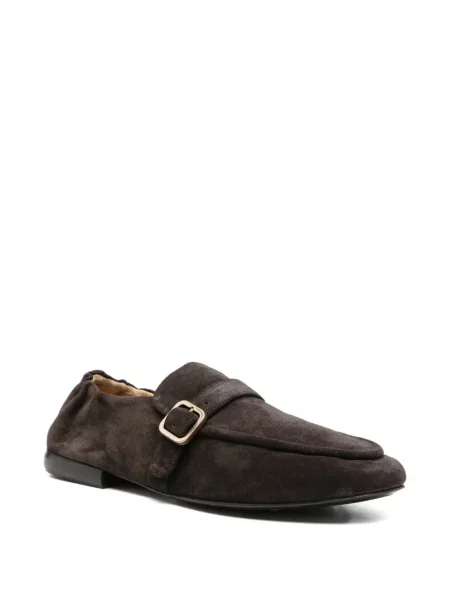 Pantofi loafer Marsell cu cataramă maro
