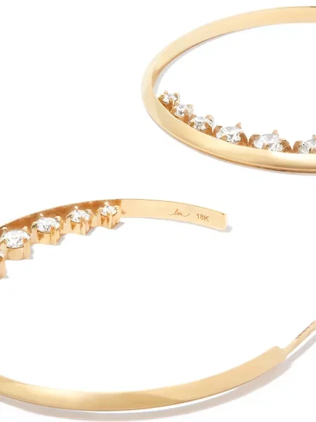 Auskarai Lizzie Mandler Fine Jewelry geltona