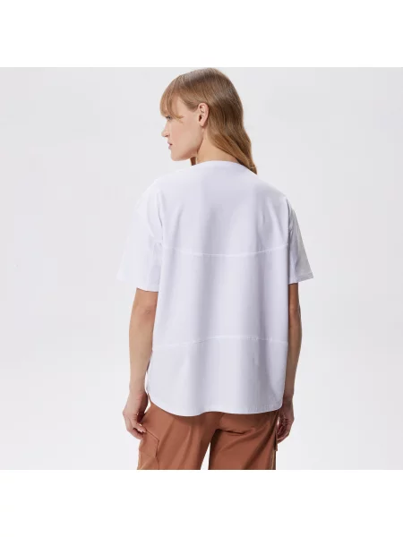 Lacoste Koszulka Lacoste biała