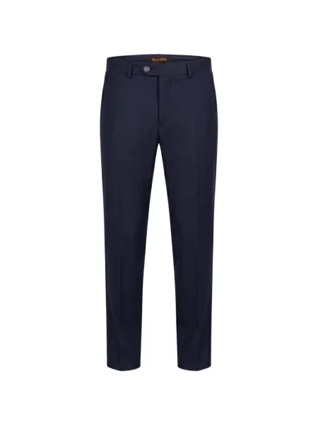 Pantaloni Moorer de lână albastru