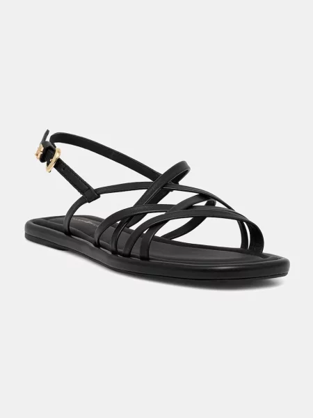 Tommy Hilfiger De piele sandale negru