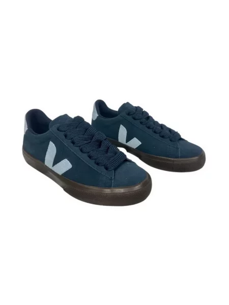 Sneakersy Veja Volley skórzane niebieskie
