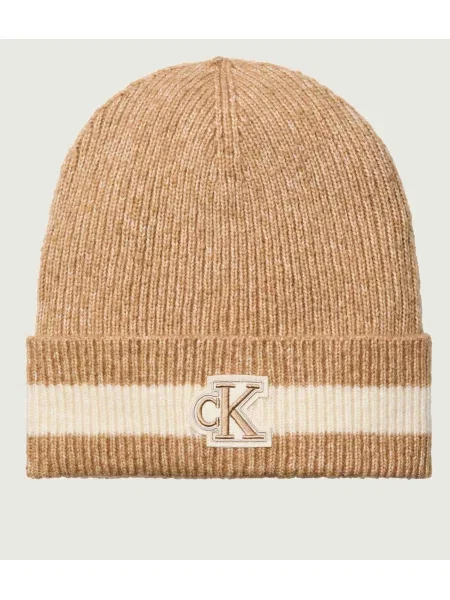 Calvin Klein Sapka barna / cappuccinobarna bézs