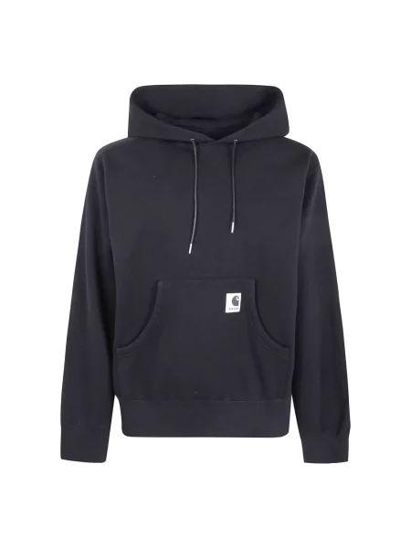 Bluza z kapturem Sacai z kapturem czarna