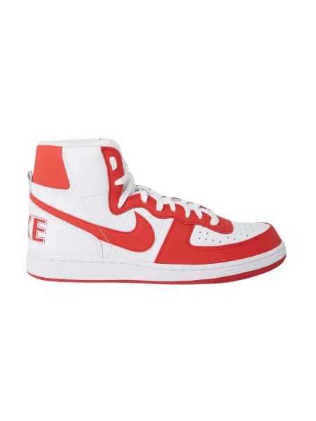 Sneakersy Comme Des Garcons skórzane czerwone
