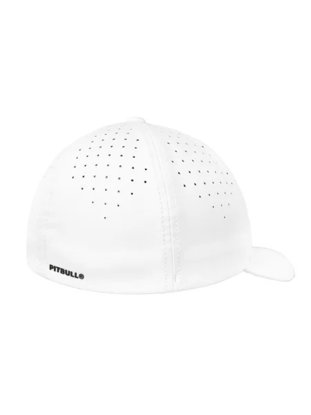 Czapka Pitbull Full Cap Tech Logo biała