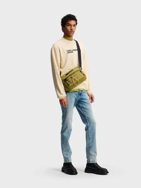 Прямі джинси Karl Lagerfeld Jeans синій
