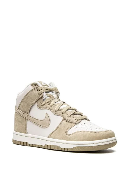 Zomšinės retro stiliaus sportbačiai Nike Dunk ruda