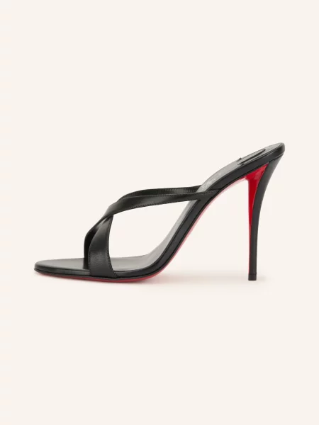 Christian Louboutin Pantofle Sandály Mulazee černá