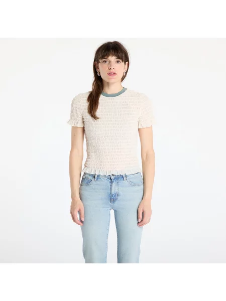 Тениска Guess Originals дамска бежово