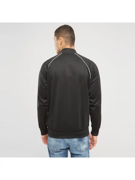 Kurtka Adidas Originals do biegania z logo ze stójką biała
