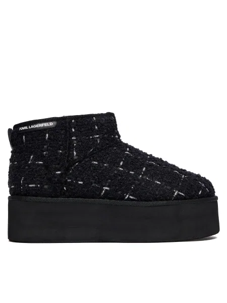 Cizme de zăpadă KARL LAGERFELD Thermo negru