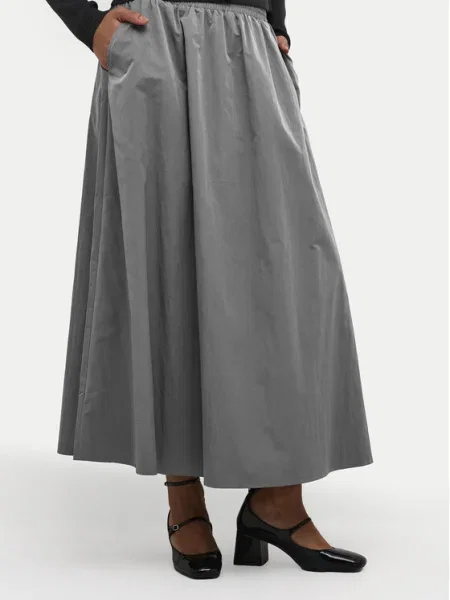 Kaffe Fustă trapez Evi gri