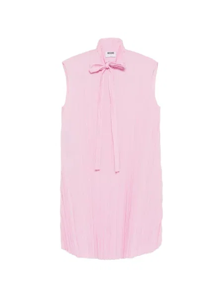 Mini šaty Moschino ružová