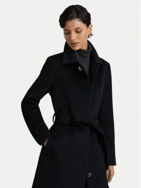 Lauren Ralph Lauren kaput za žene s vunom smeđa