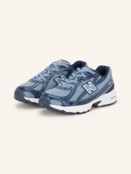 New Balance Sneakersy blau białe