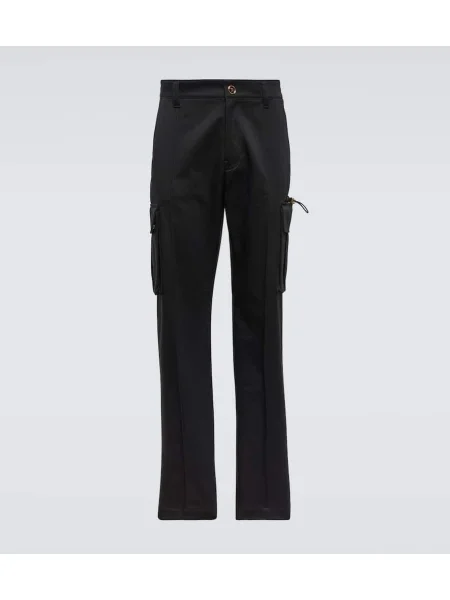 Pantaloni cargo Versace negru