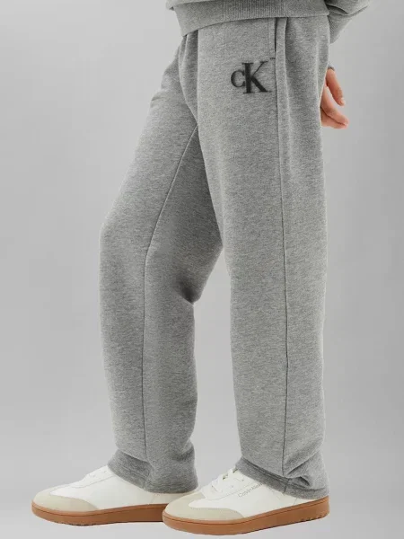 Calvin Klein Jeans pantaloni de trening pentru copii cu gri