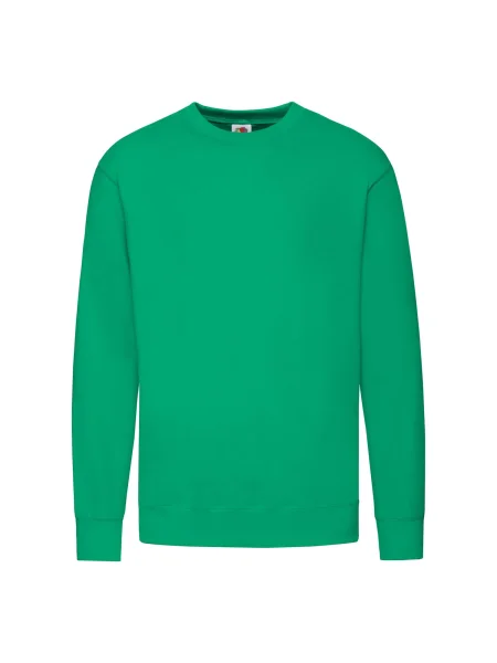Mikina s kapucí Fruit Of The Loom zelená