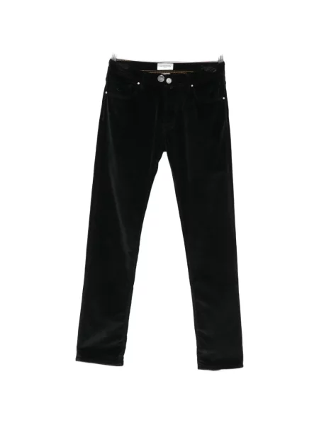 Pantaloni Jacob Cohën de catifea cord negru