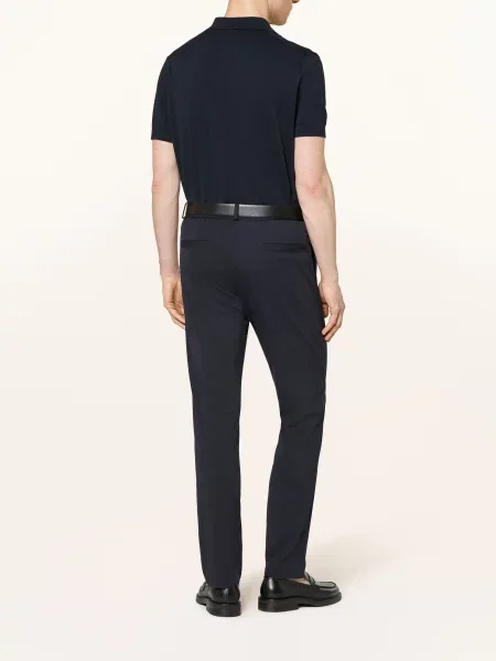 Strellson Kostýmové Kalhoty Tius Slim Fit Z Jersey dark blue modré